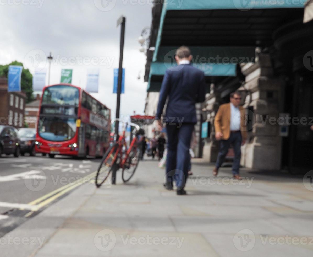 fondo borroso de londres foto