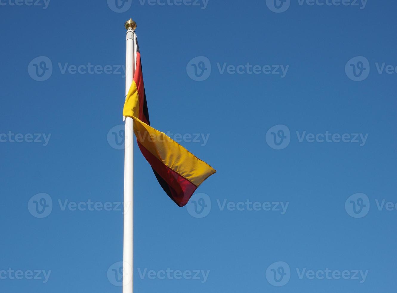 bandera alemana de alemania foto