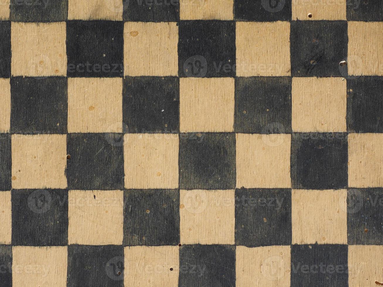 Draughts or Checkers game board photo