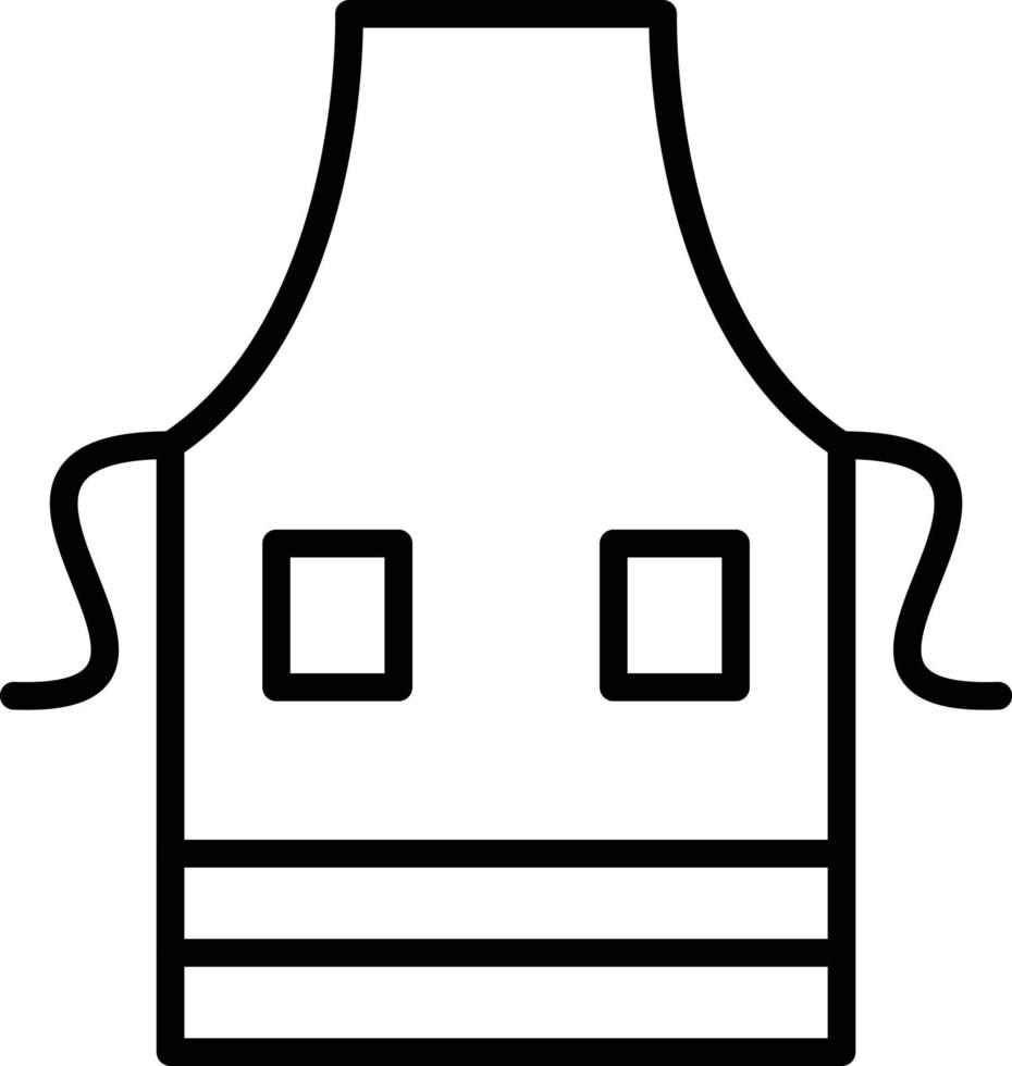 Apron Icon Style vector