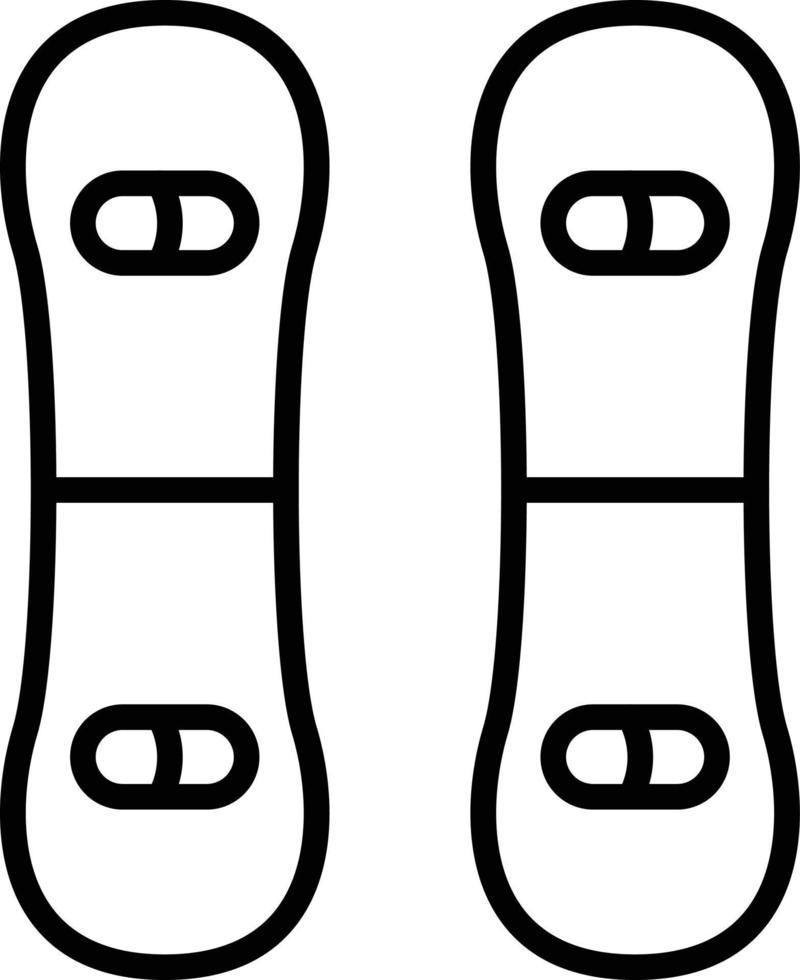 Snowboard Icon Style vector