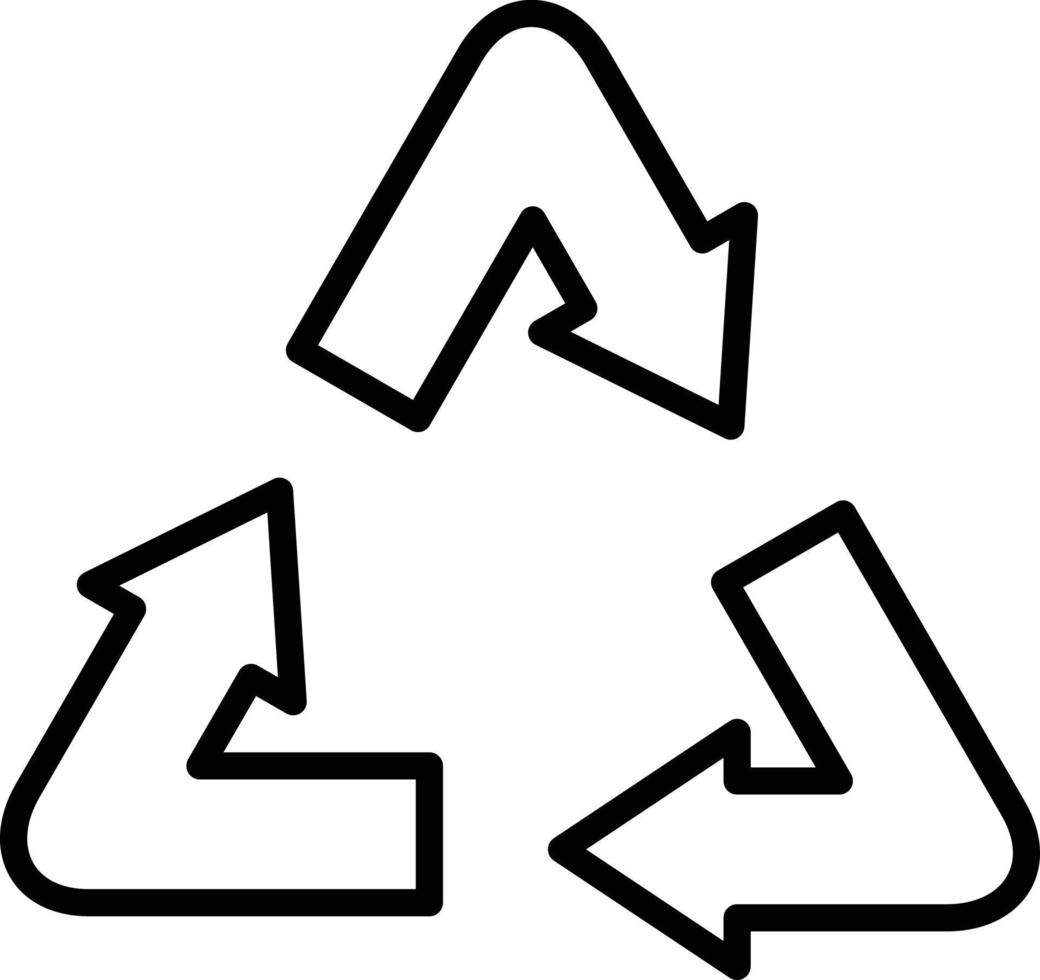 Recycle Bin Icon Style vector