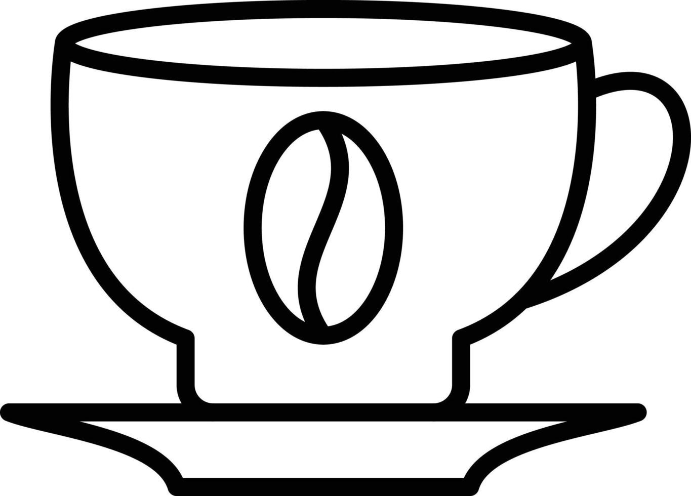Coffee Cup Icon Style vector