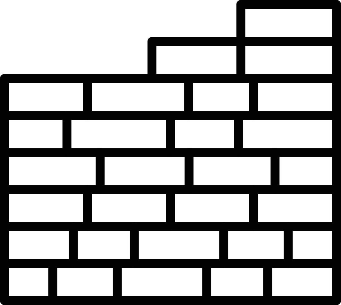 Brick Icon Style vector