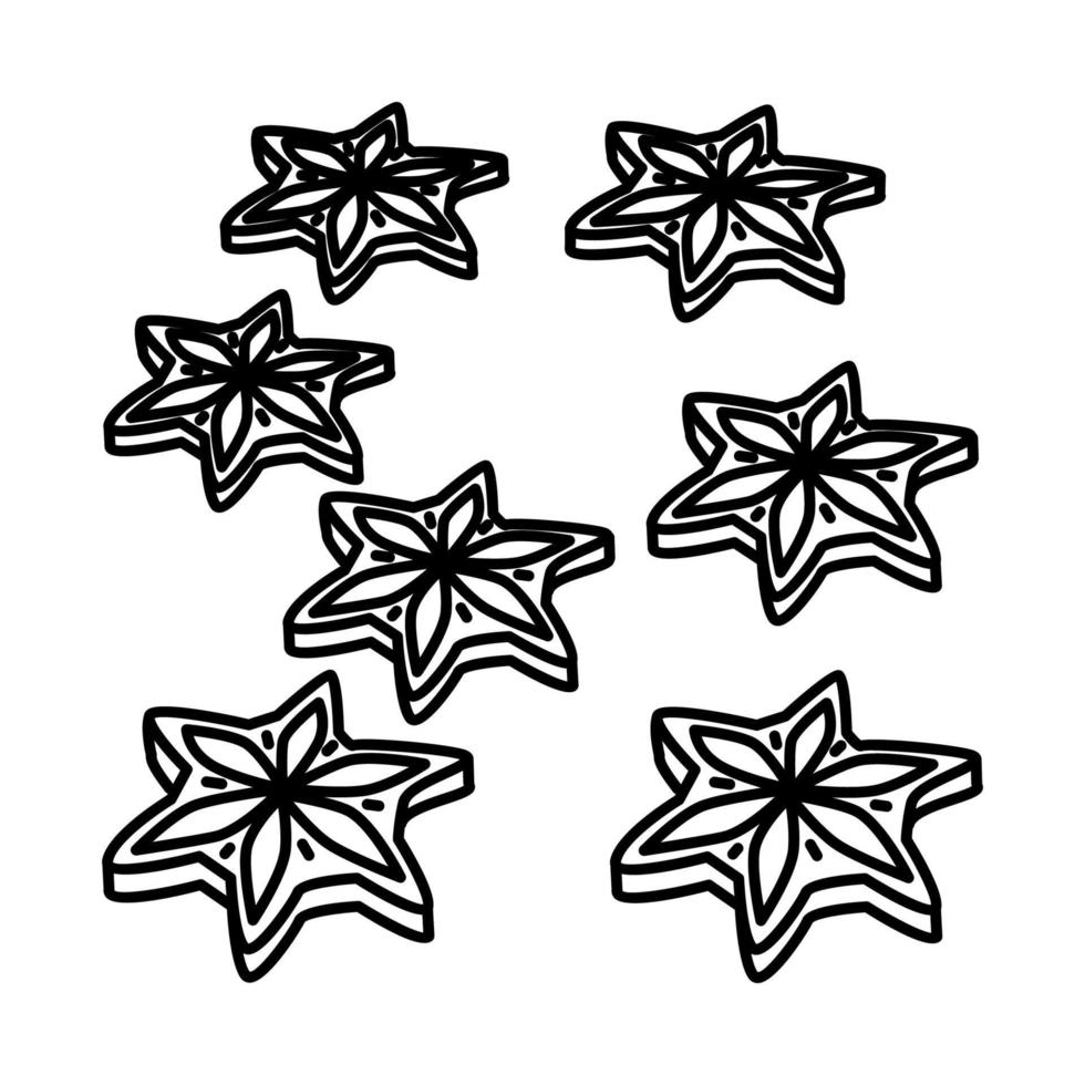 Decorate Sugar Cookies Icon. Doodle Hand Drawn or Outline Icon Style. vector