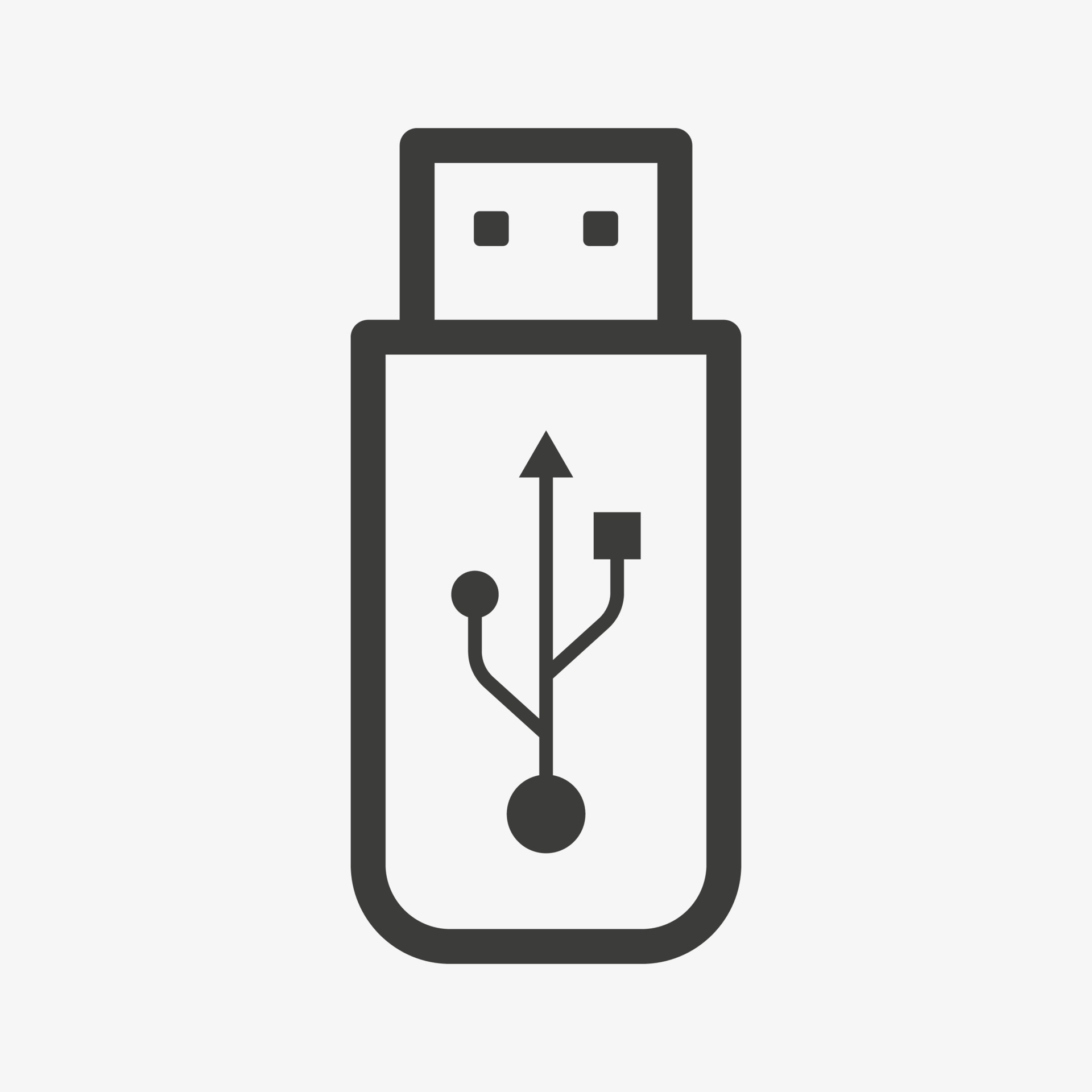 usb vector png