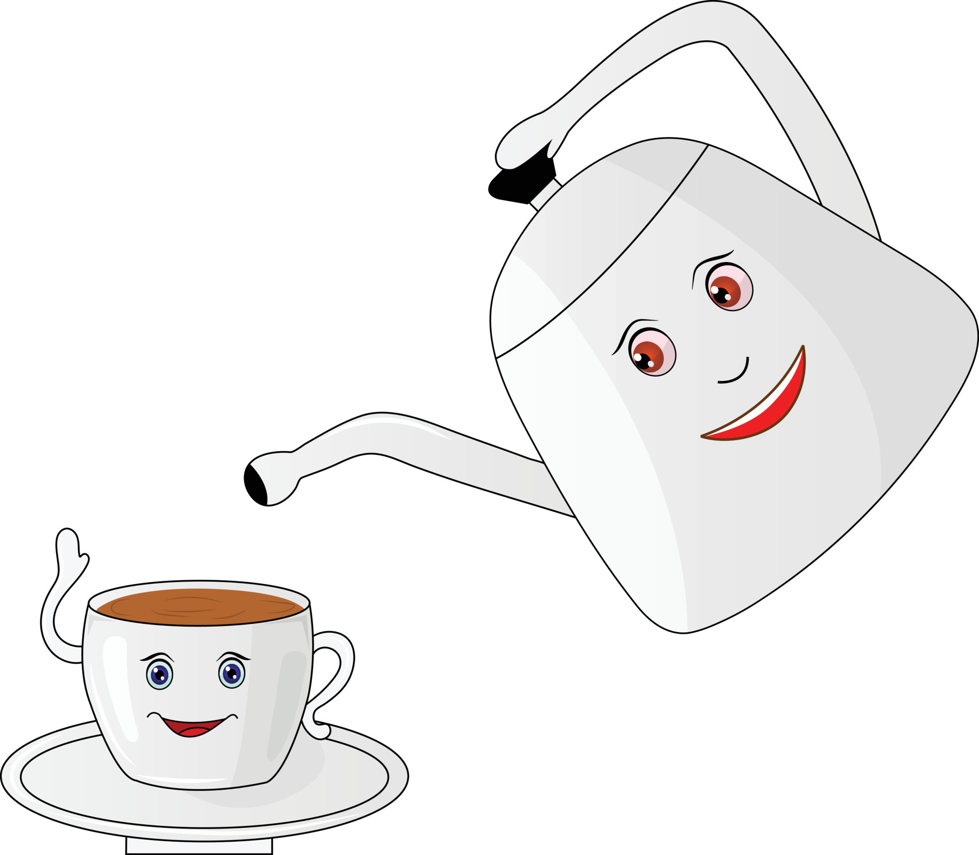 Cute cartoon tea cup and cattle vector illustration 5568324 Vector Art at Vecteezy Cute cartoon tea cup and cattle vector illustration 5568324 Vector Art at Vecteezy