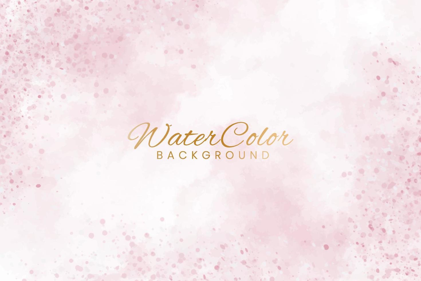 Abstract splashed watercolor textured background vector