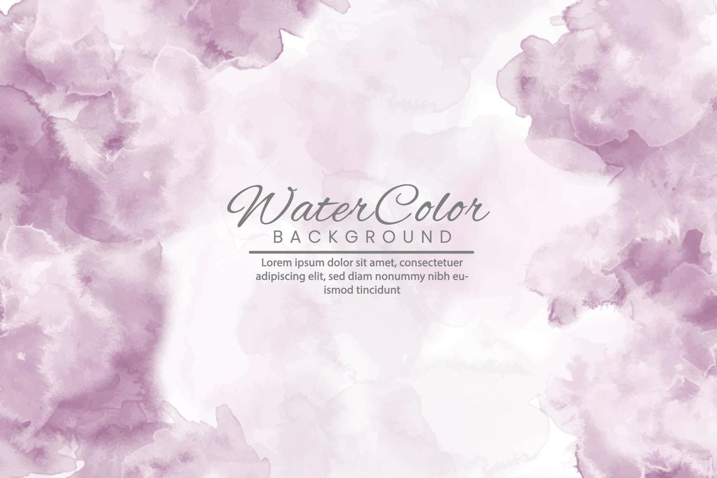 Abstract splashed watercolor textured background vector