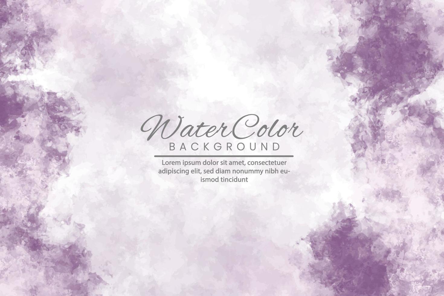 Abstract splashed watercolor textured background vector