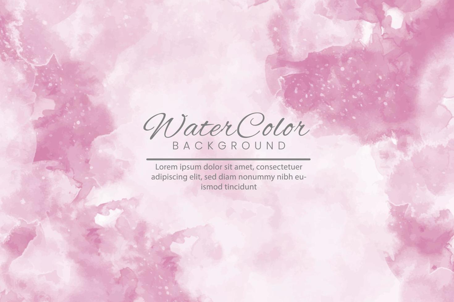 Abstract splashed watercolor textured background vector