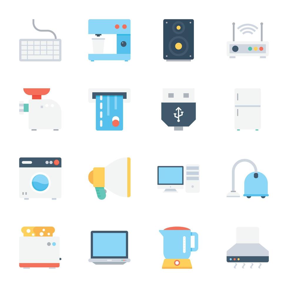 Home Appliance Concepts vector