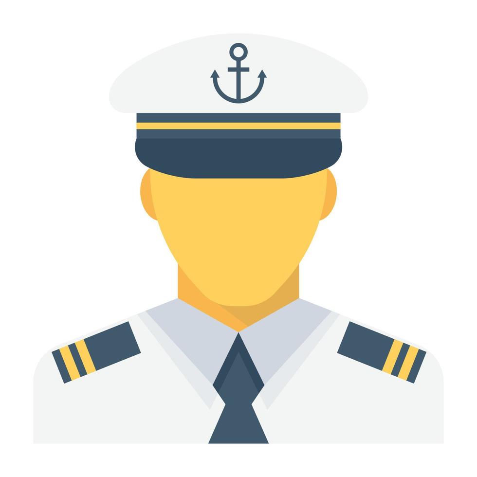 Trendy Pilot Concepts vector