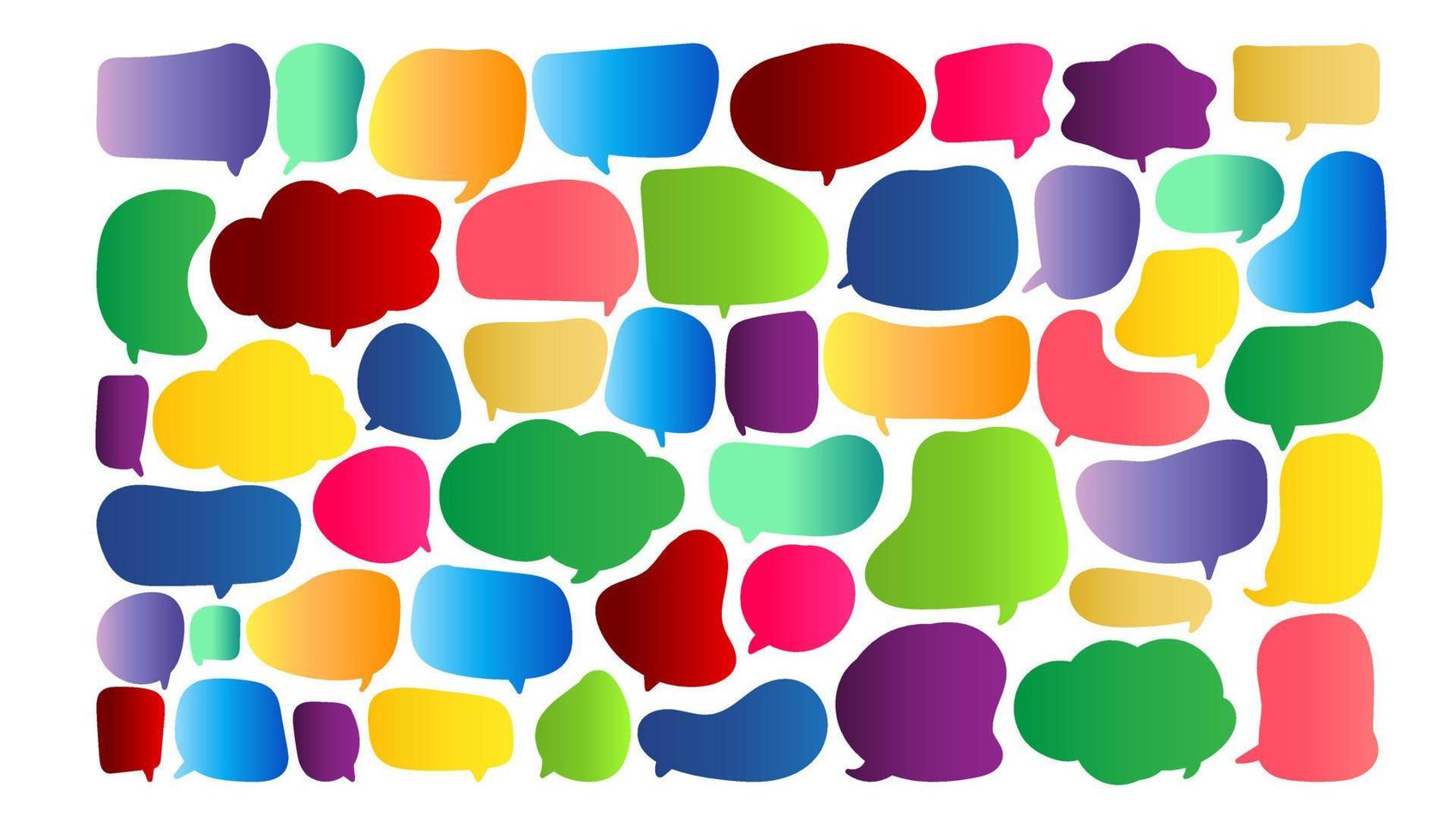 speech bubble cut paper design template. Vector illustration for your business