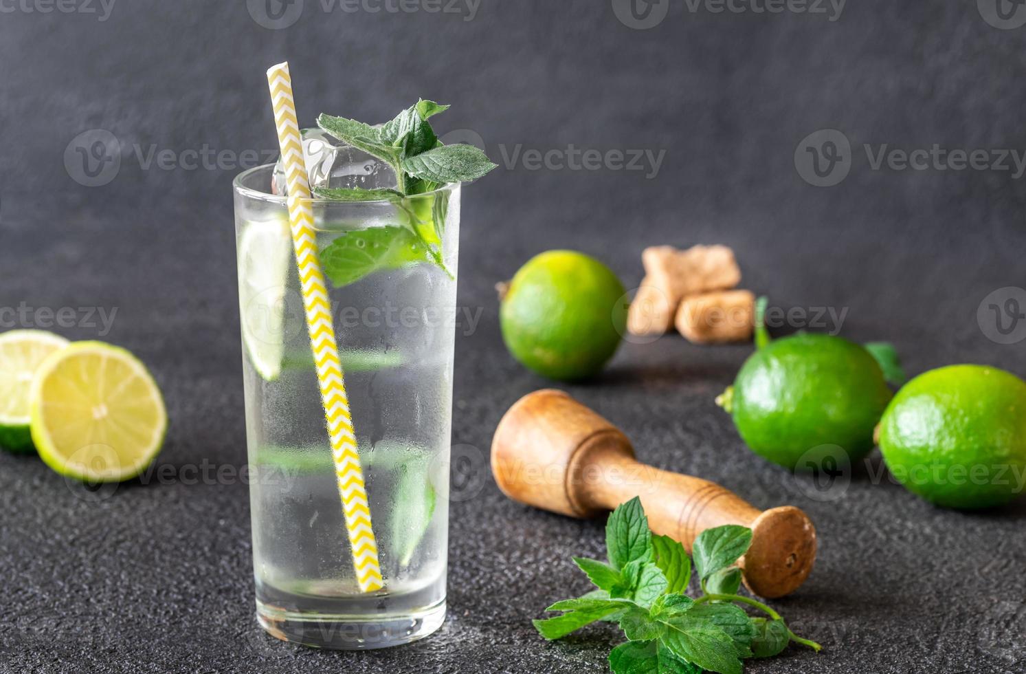 vaso de mojito foto