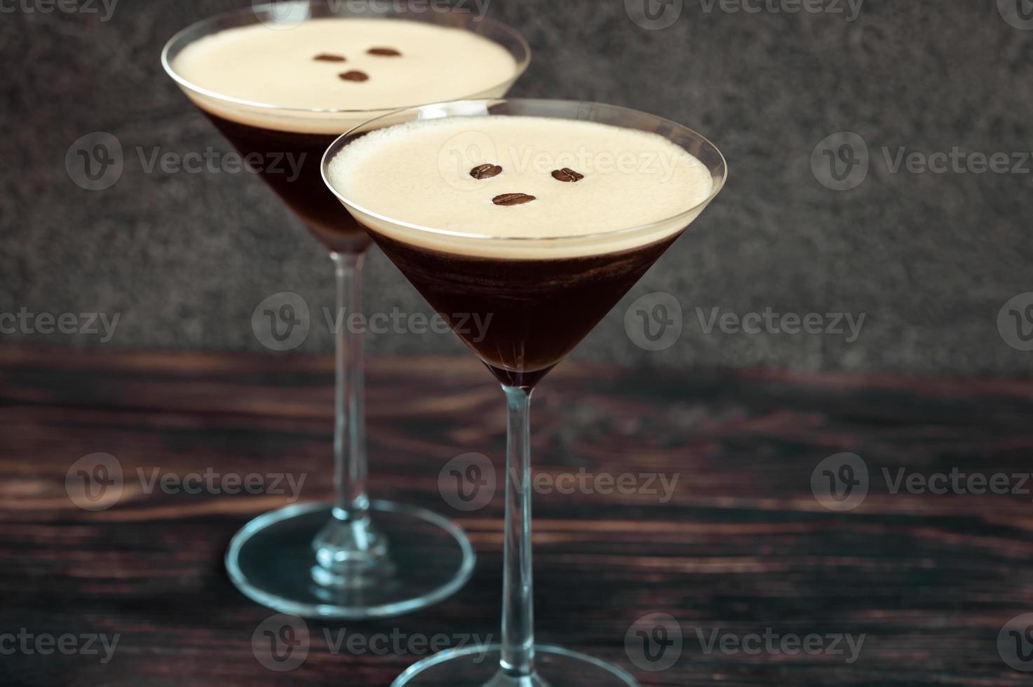Espresso Martini cocktails photo
