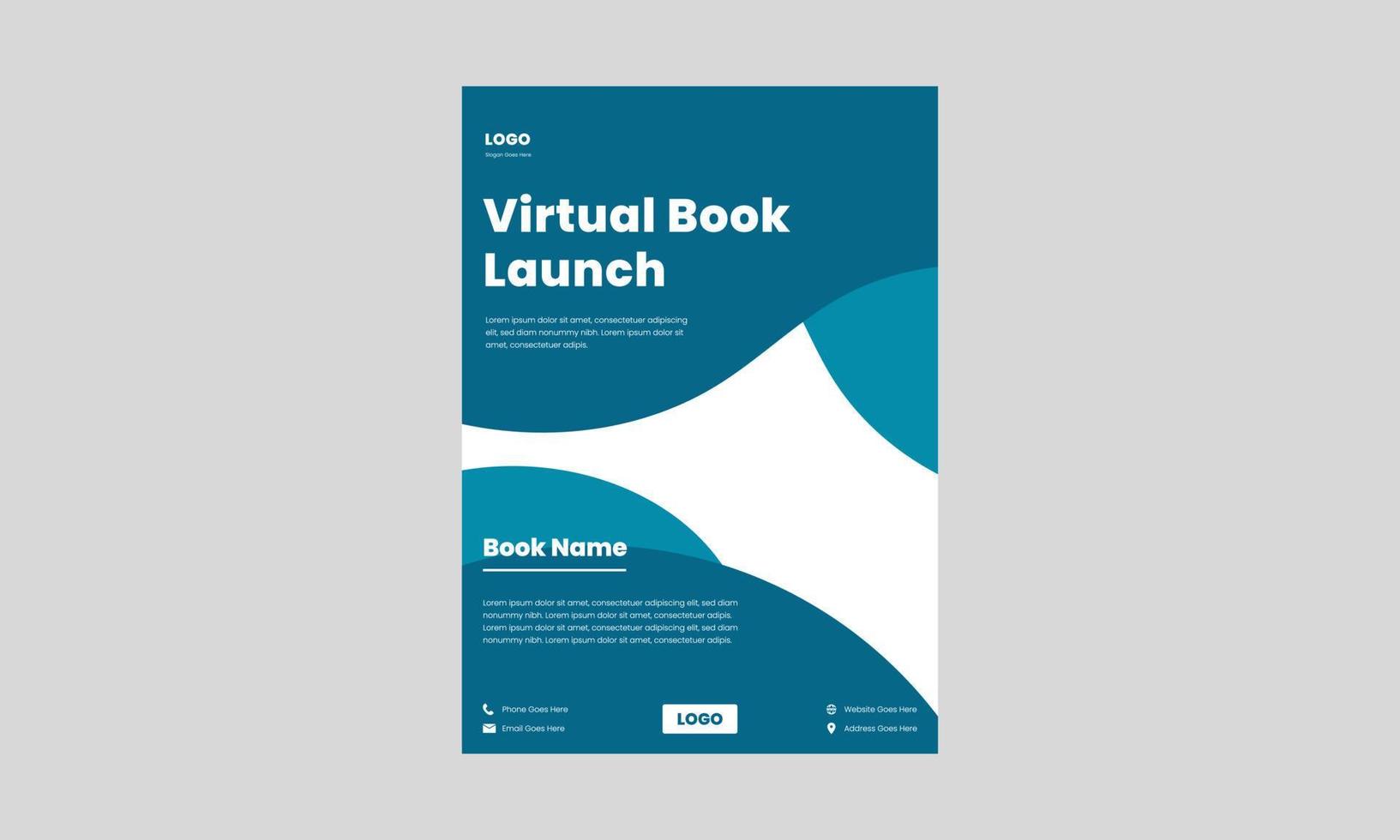 book launch flyer design template book release flyer poster in blue color book launch book launch flyer design template book release flyer poster in blue color book launch