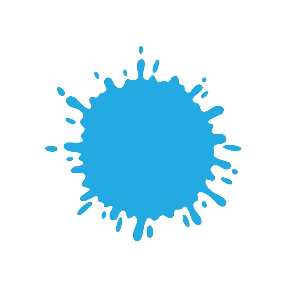splashing water drop vector For decorating Songkran festival posters.
