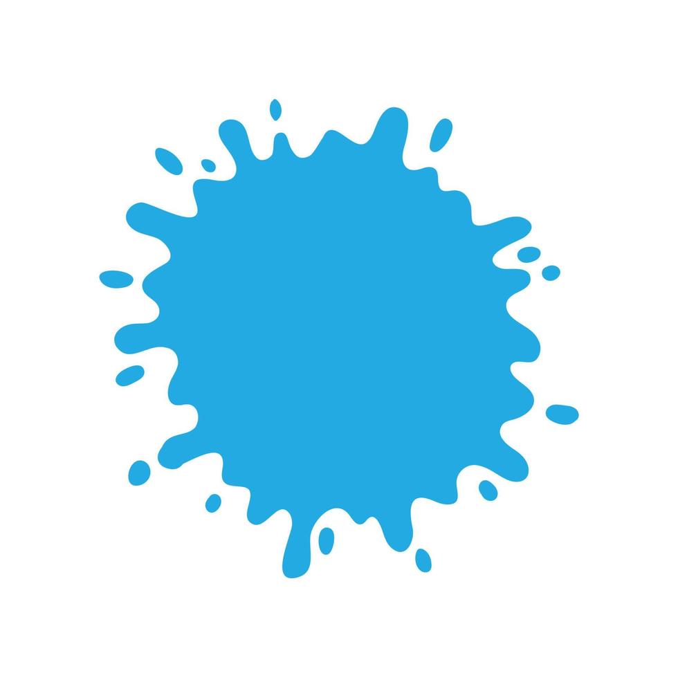 splashing water drop vector For decorating Songkran festival posters.