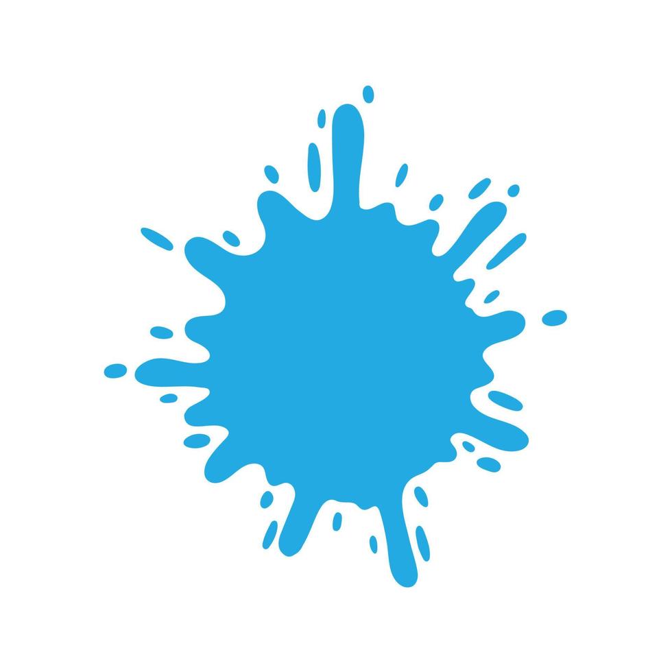splashing water drop vector For decorating Songkran festival posters.