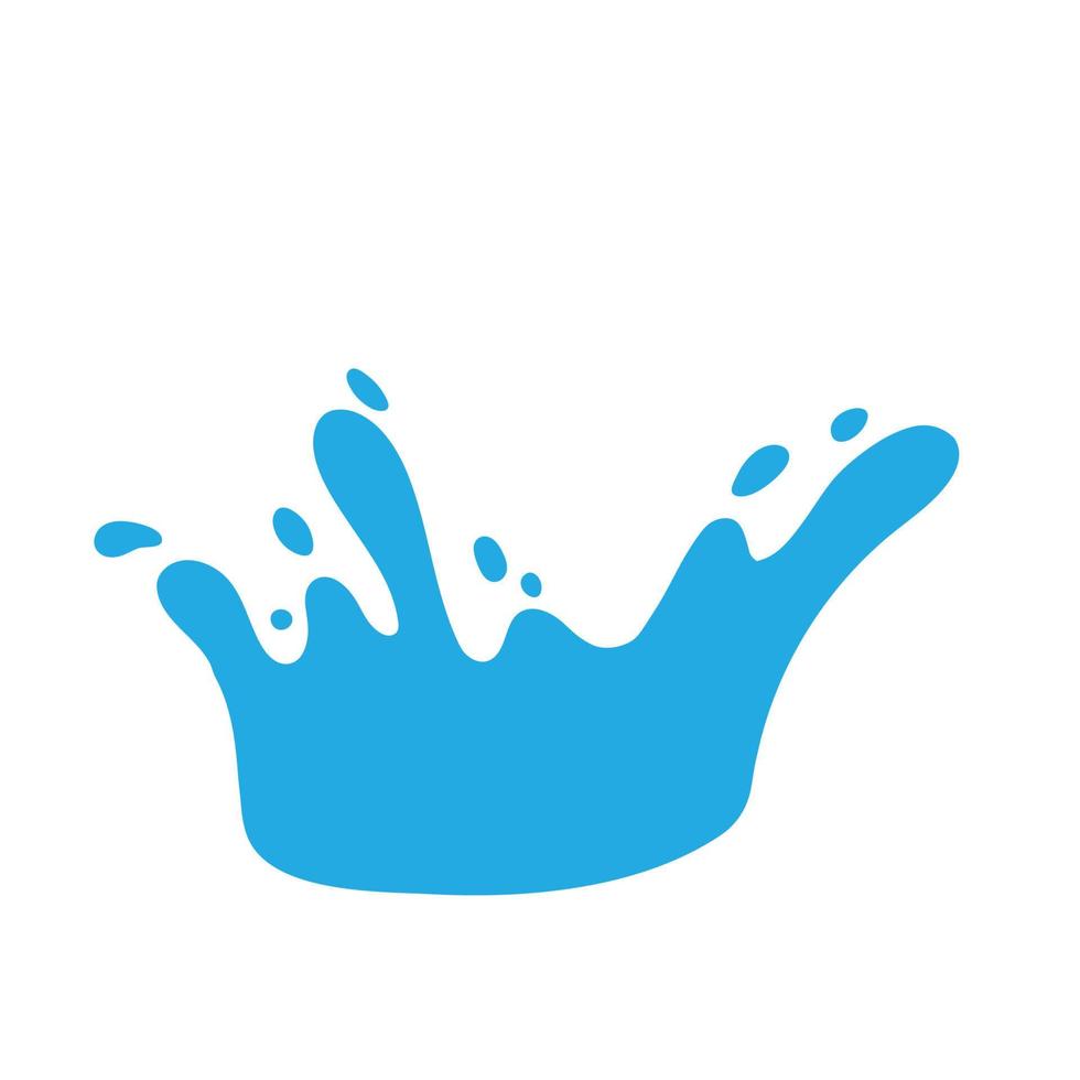 splashing water drop vector For decorating Songkran festival posters.