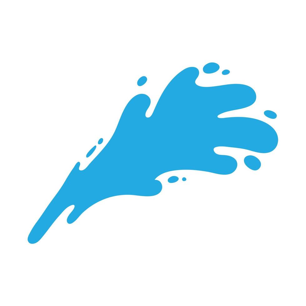 splashing water drop vector For decorating Songkran festival posters.