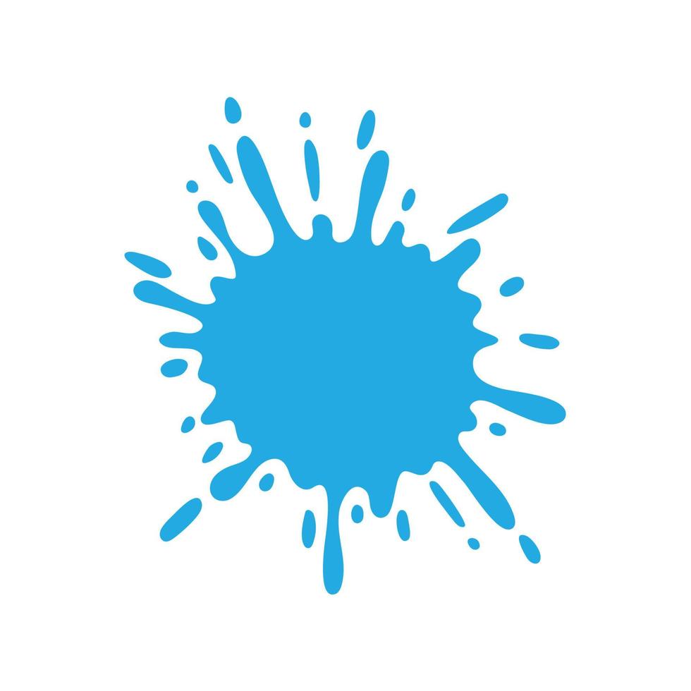 splashing water drop vector For decorating Songkran festival posters.