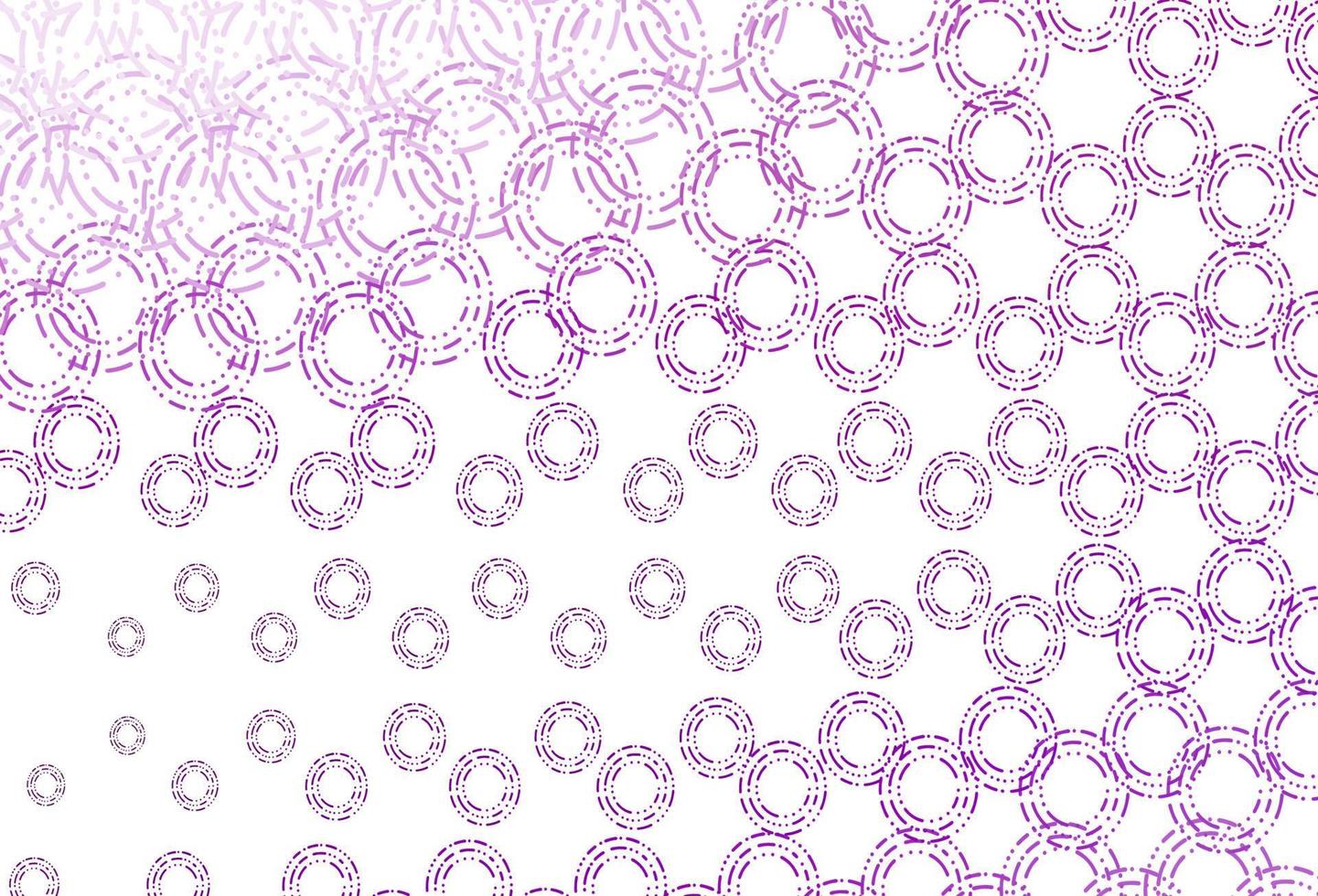 Light purple vector template with circles.