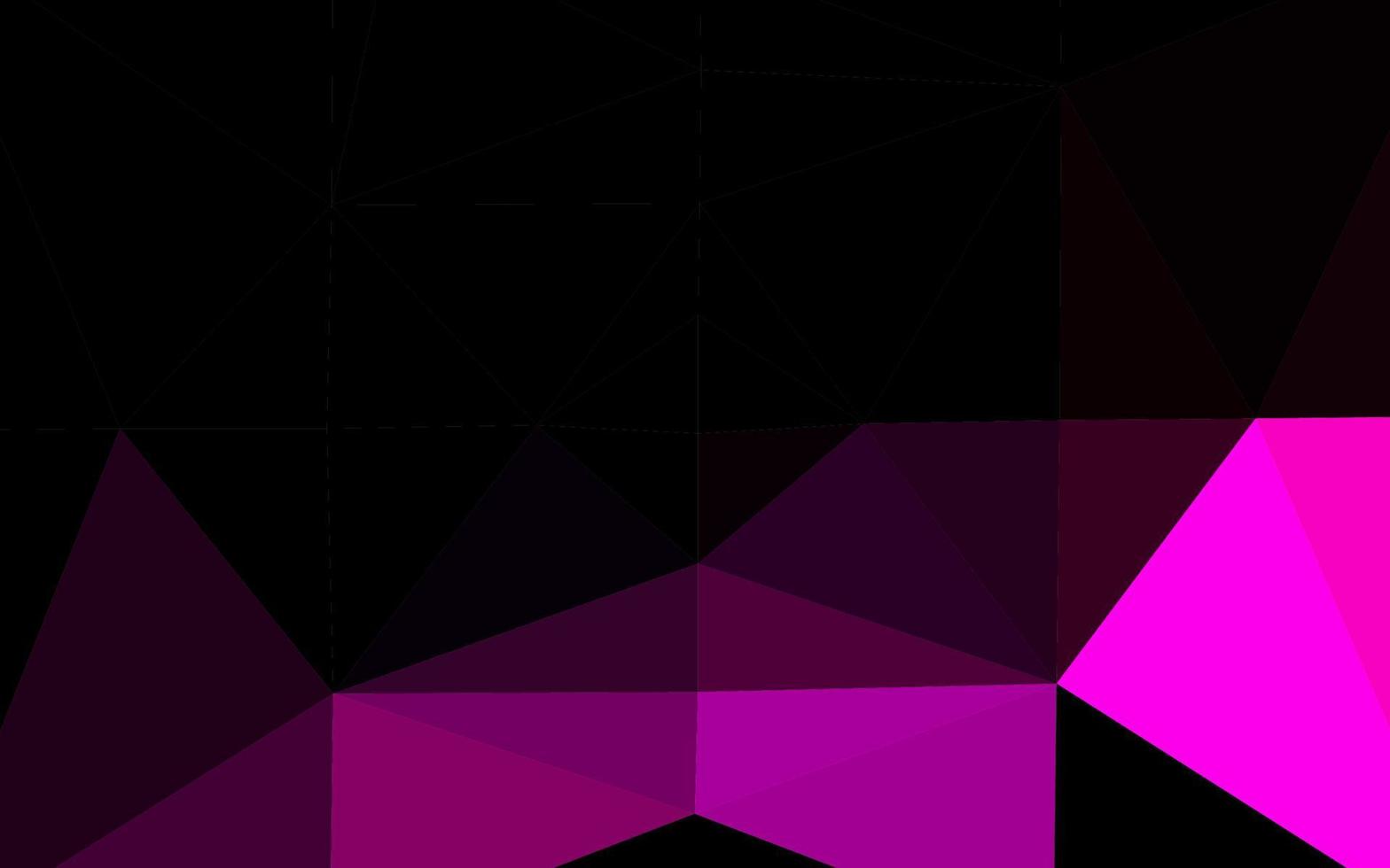 Light Purple, Pink vector blurry triangle template.