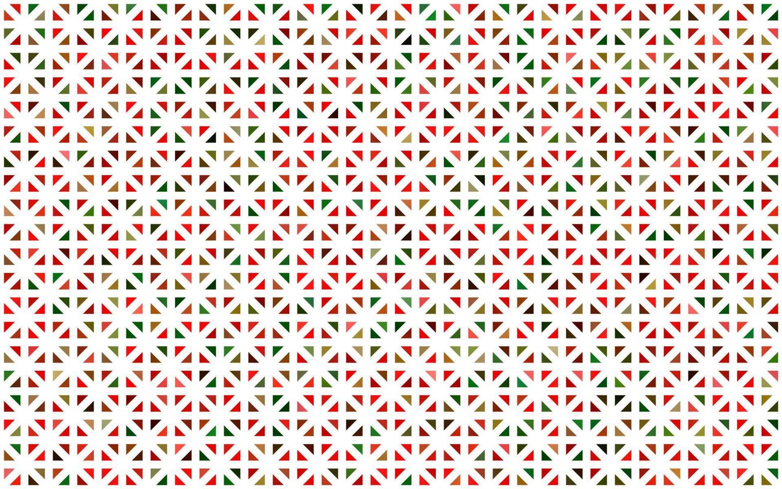 Light Green, Red vector cover in polygonal style.