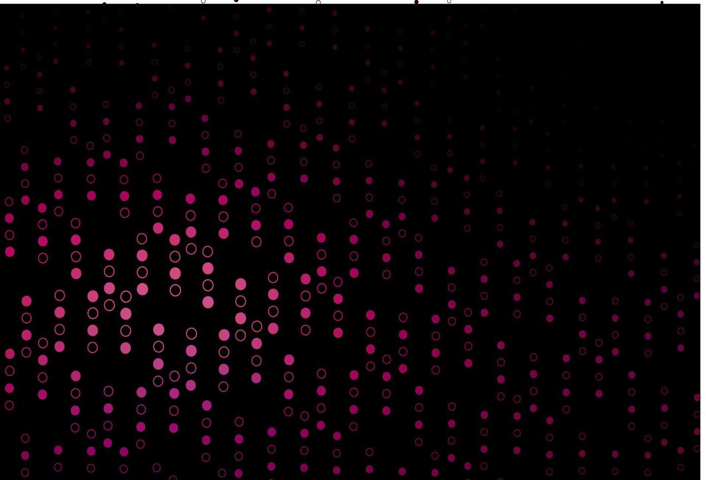 textura de vector púrpura oscuro con discos.