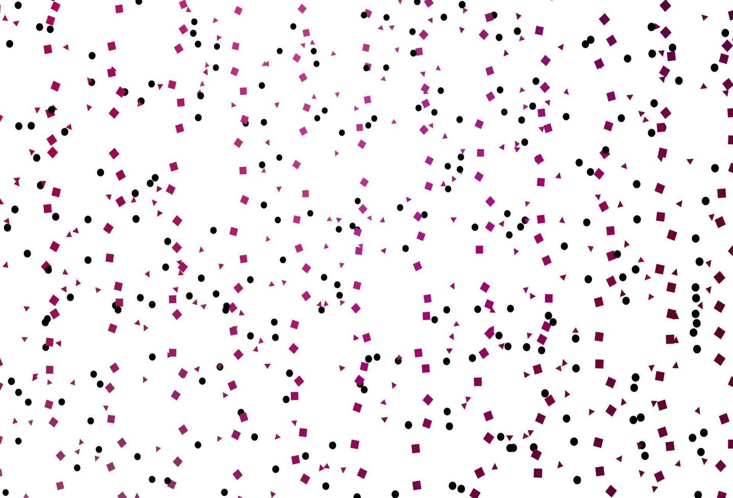 Light Purple vector pattern in polygonal style with circles.