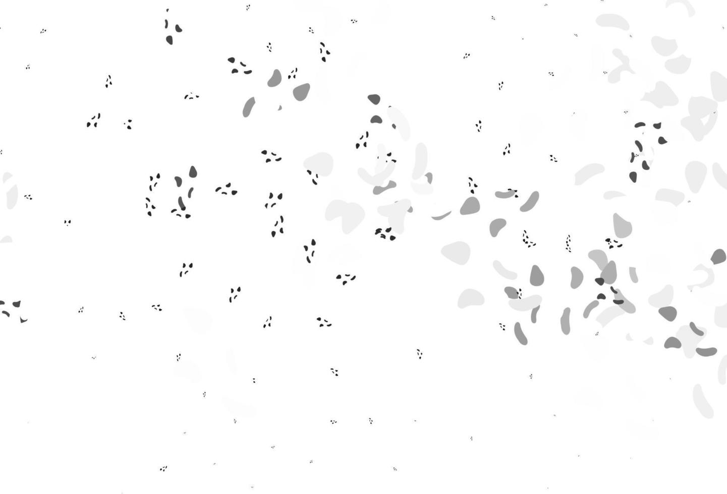 Light silver, gray vector backdrop with abstract shapes.