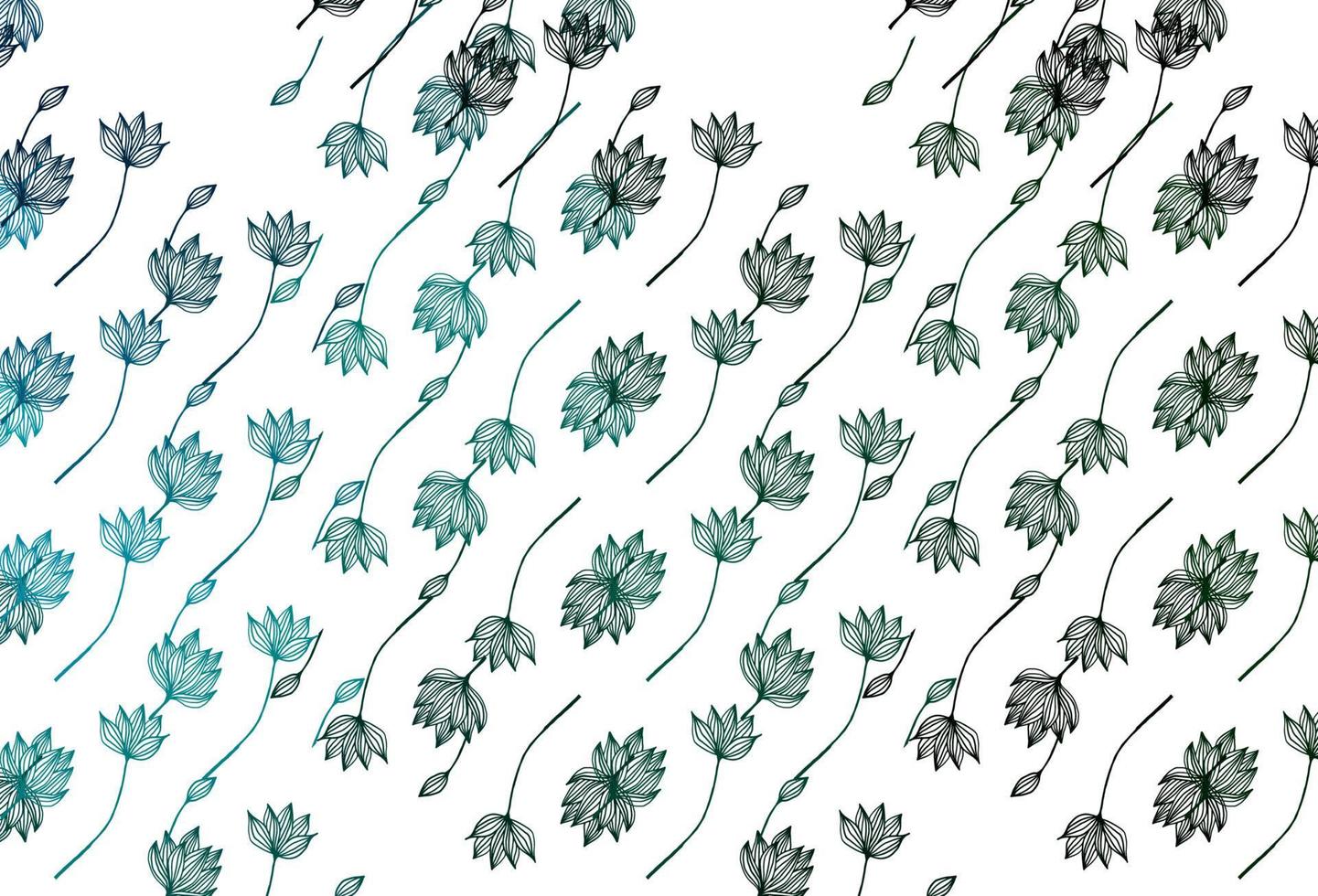 Light Blue, Green vector hand painted backdrop.