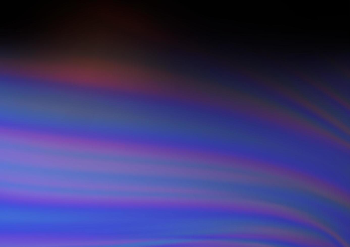 Dark Blue, Red vector bokeh template.