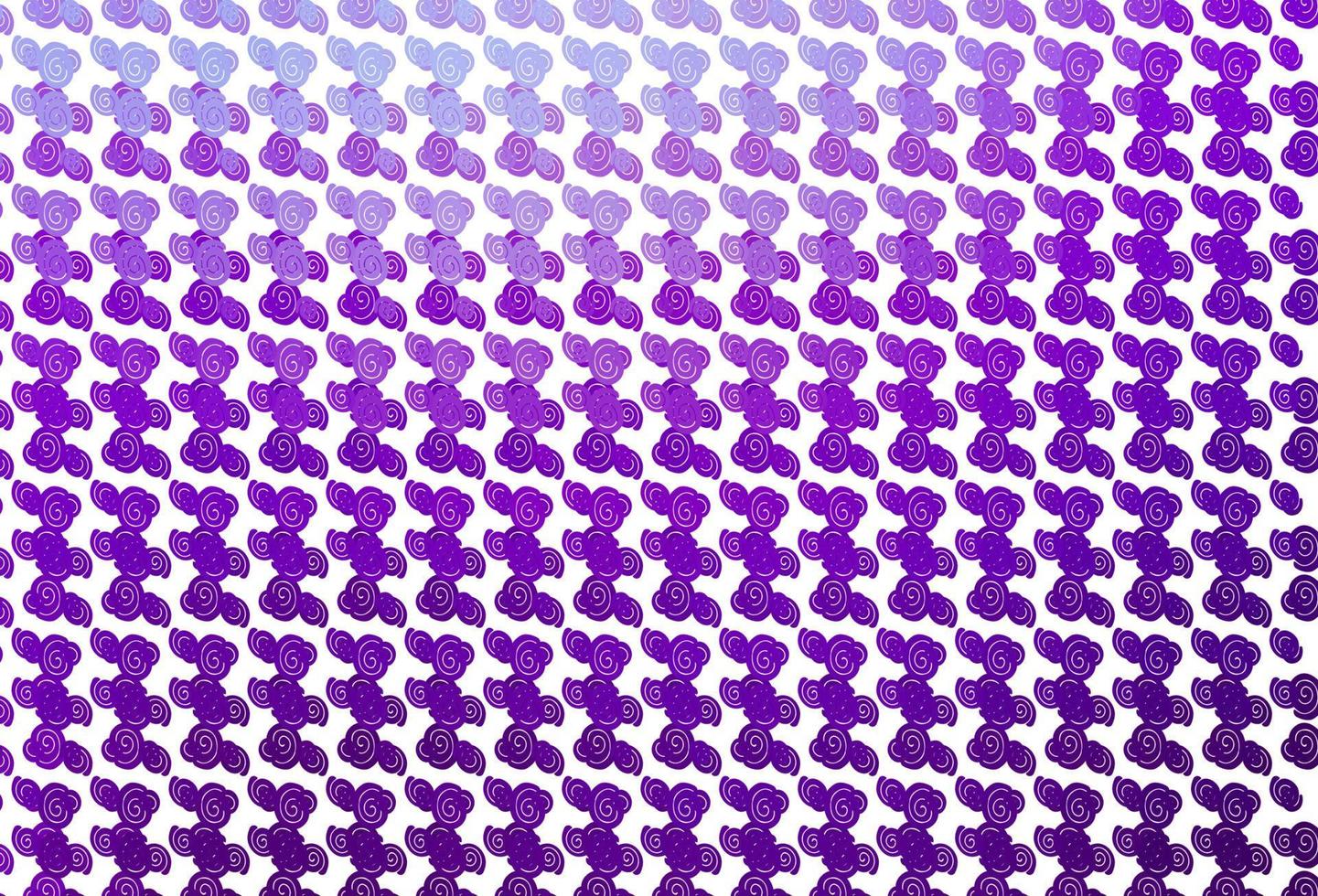 Light Purple vector template with bent ribbons.