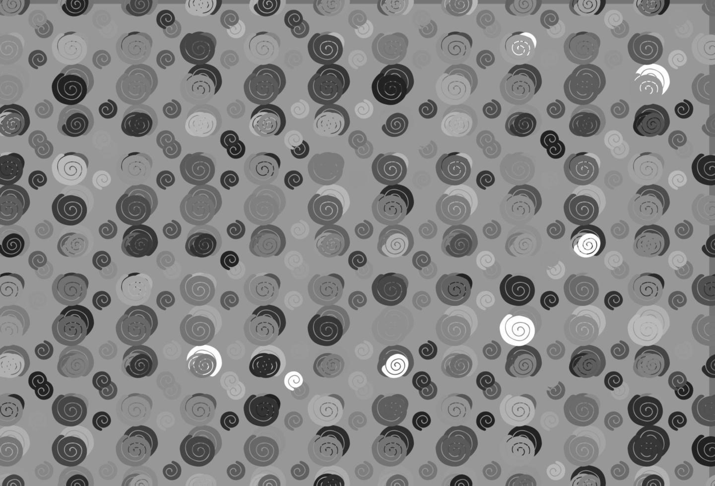 Light Silver, Gray vector pattern with lava shapes.