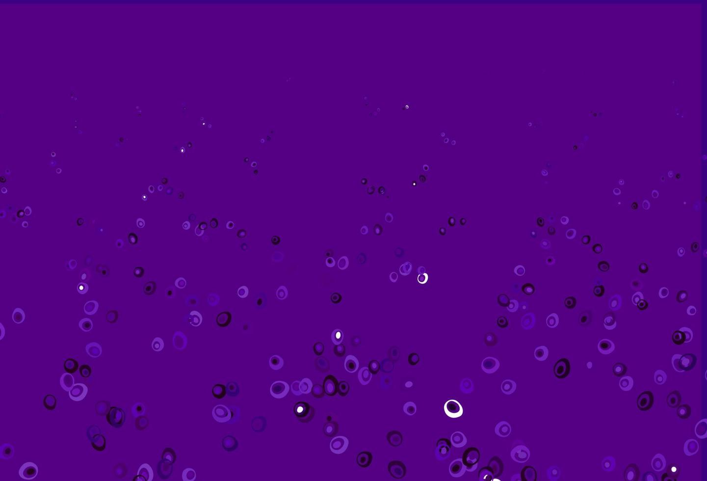 Light Purple vector cover with spots.