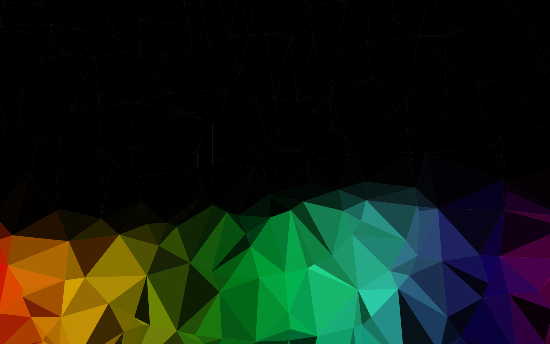 Dark Multicolor, Rainbow vector low poly layout. 5572513 Vector Art at ...