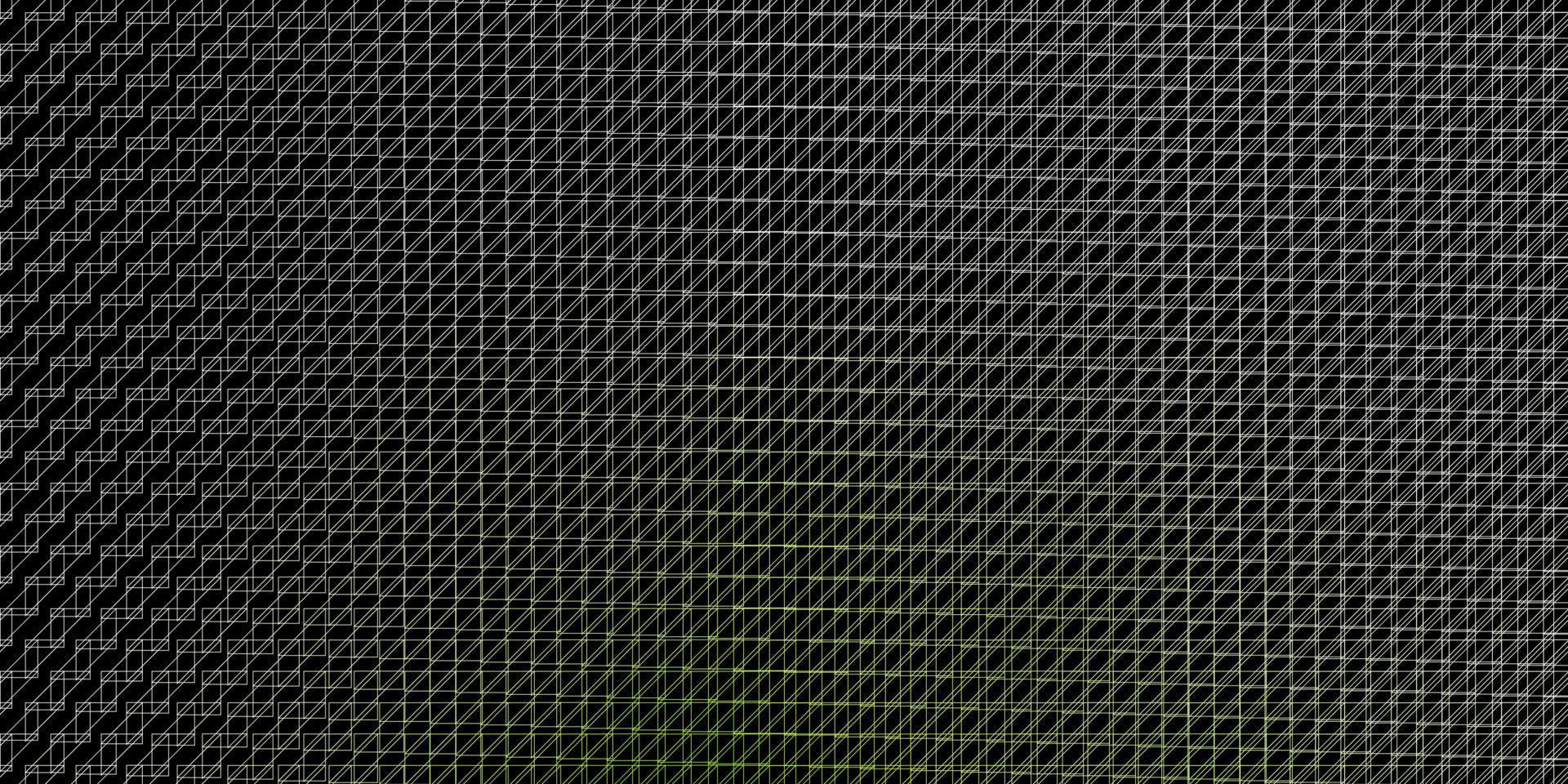 Dark Green vector backdrop with lines.