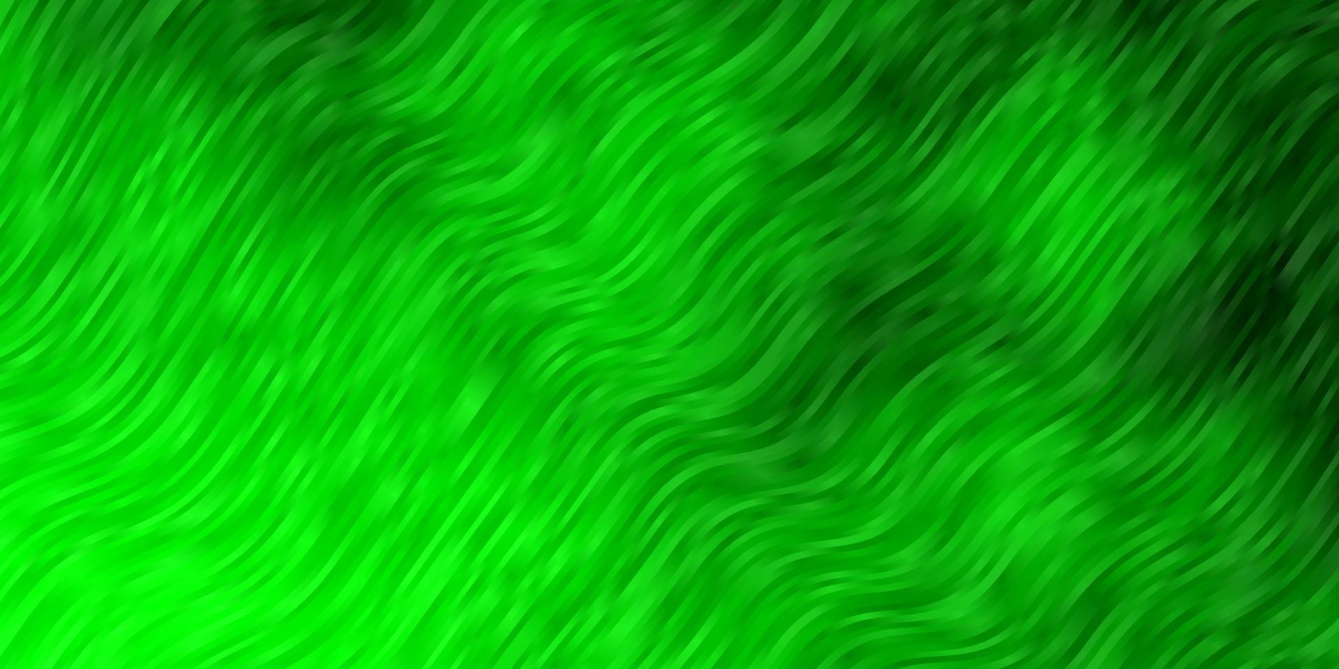 plantilla de vector verde claro con líneas.