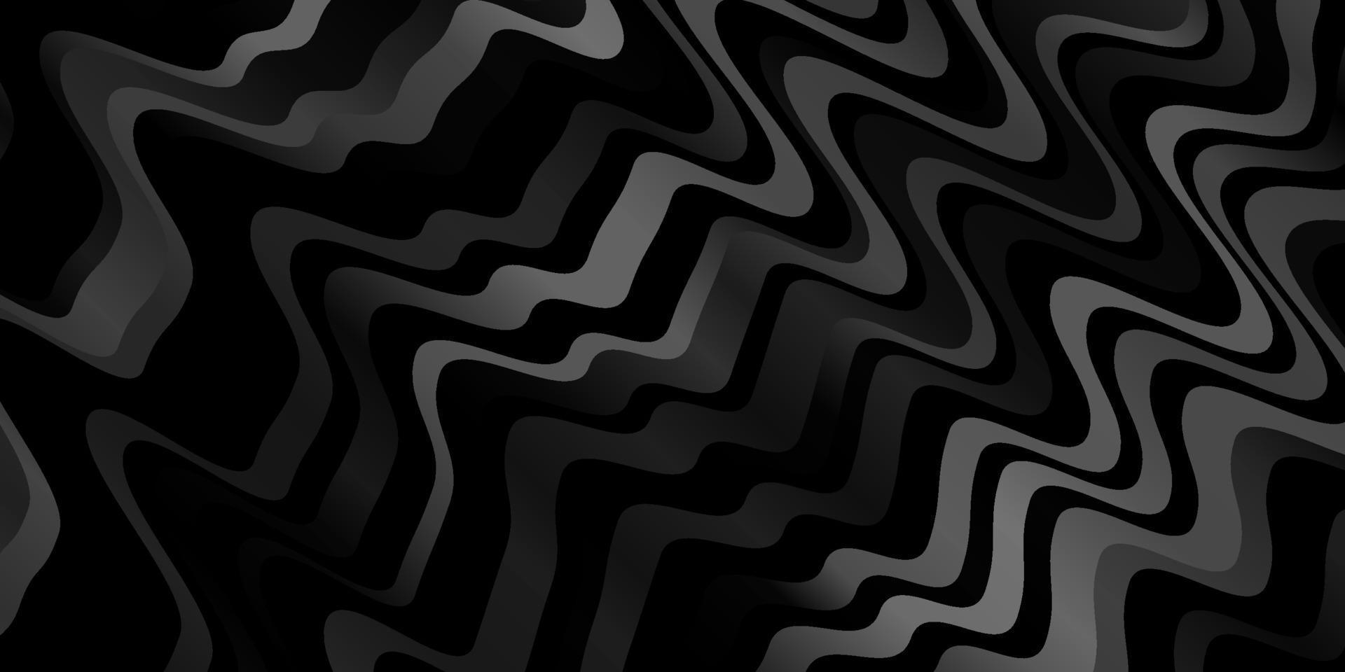 Light Gray vector pattern with curved lines.