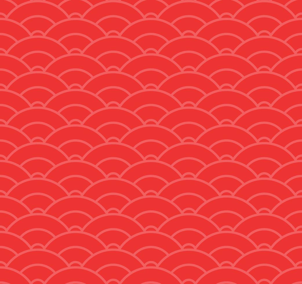 Japanese wave pattern vector