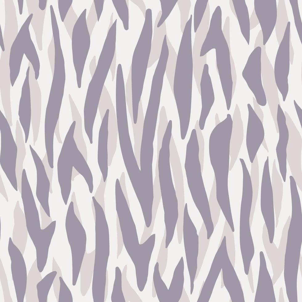 Seamless pattern on tiger abstract background. Beautiful hand drawn texture animal for design fabric. vector