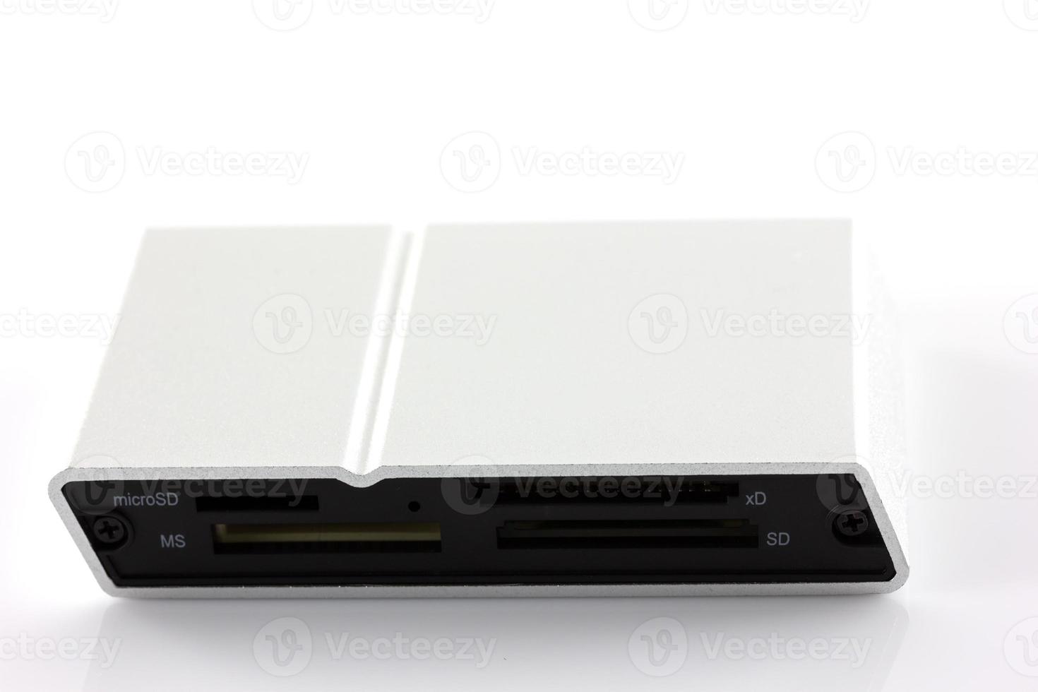 Card readers isolate on white background photo