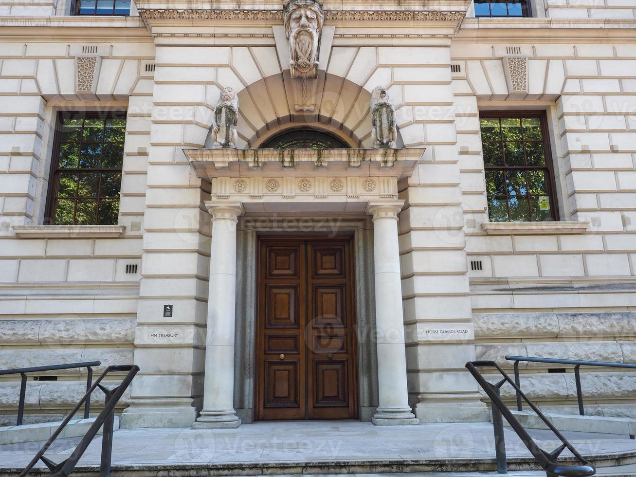 hm Treasury en Londres foto