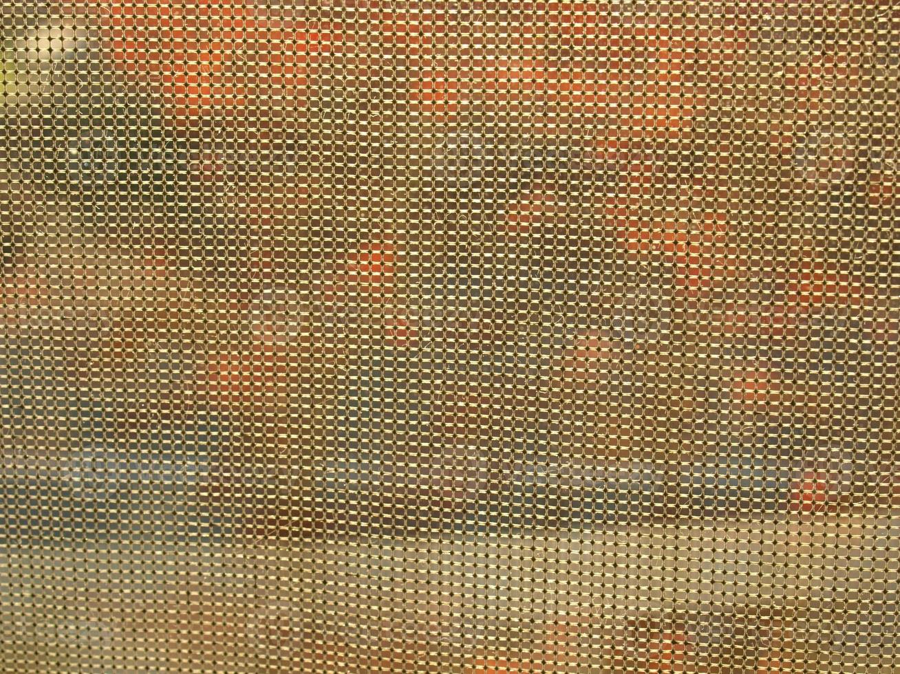 Stainless steel grid mesh photo