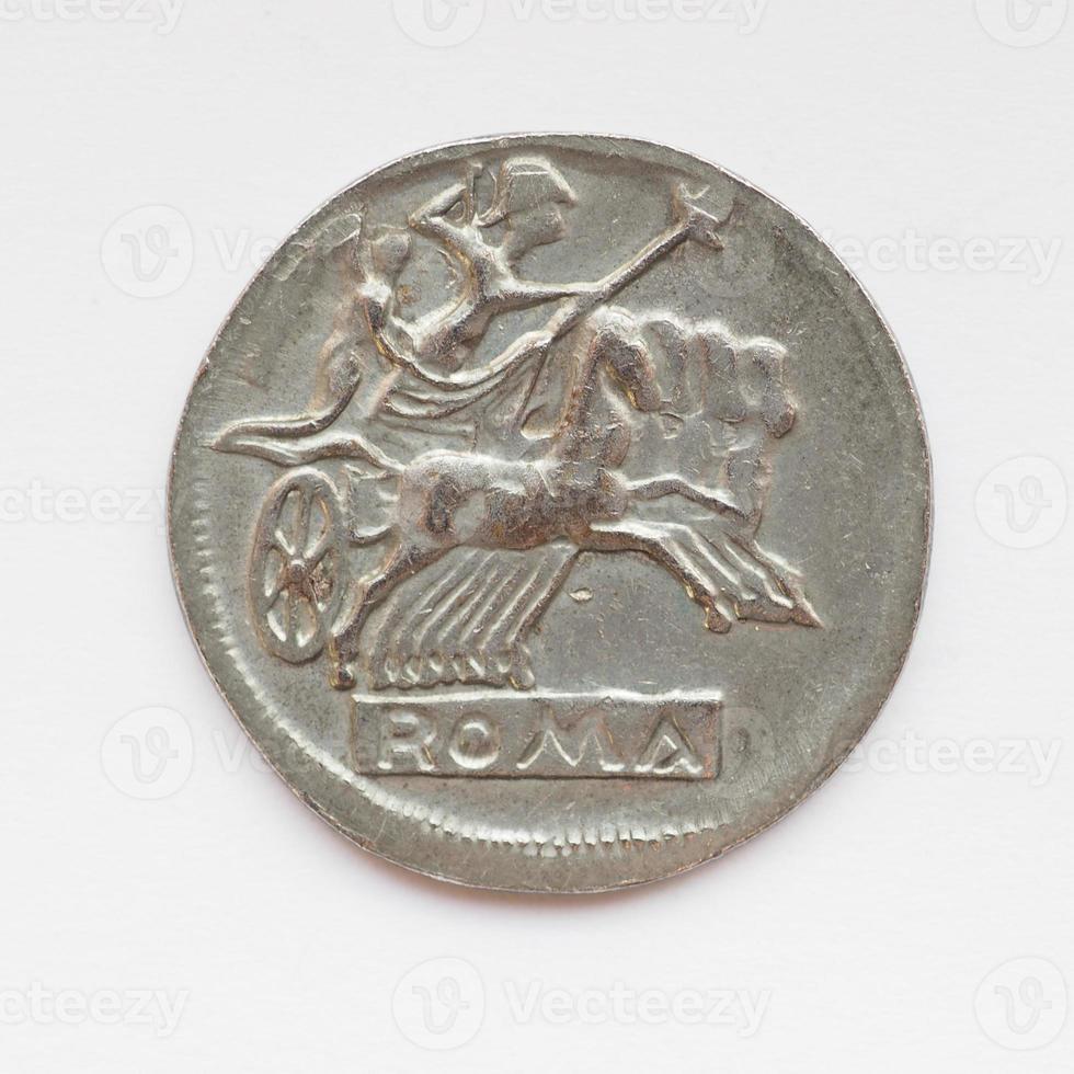 Ancient Roman coin photo