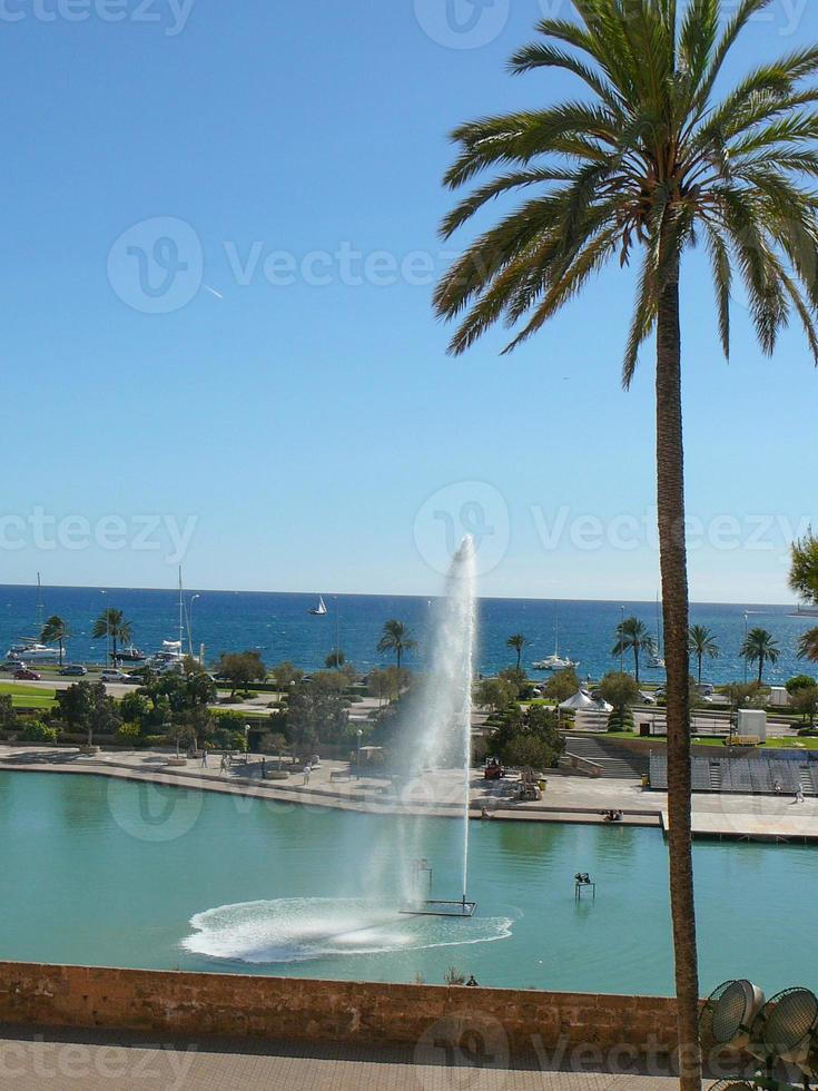 View of the city of Palma De Mallorca photo