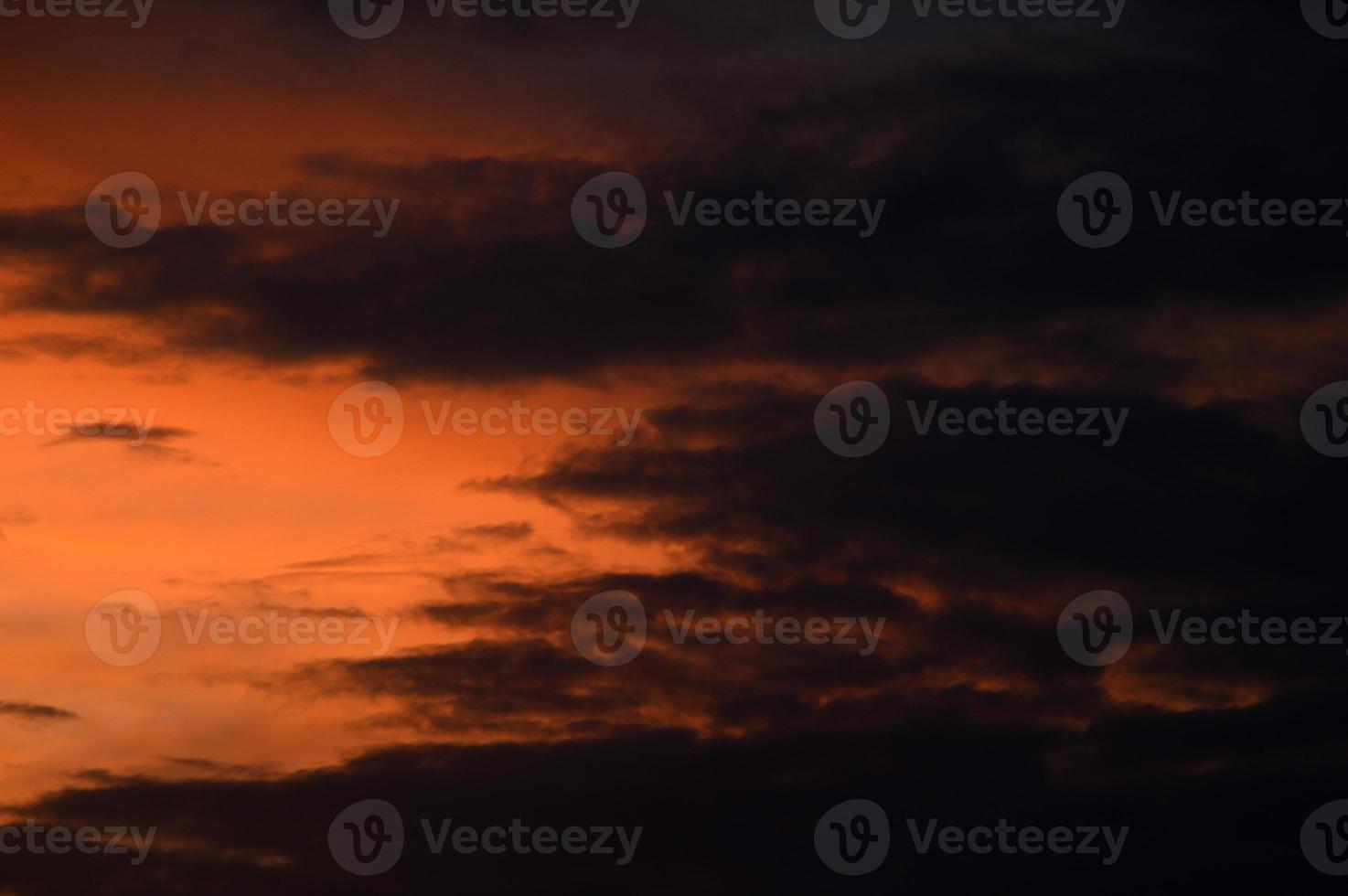 Beautiful sunset sky with clouds. Abstract sky. photo